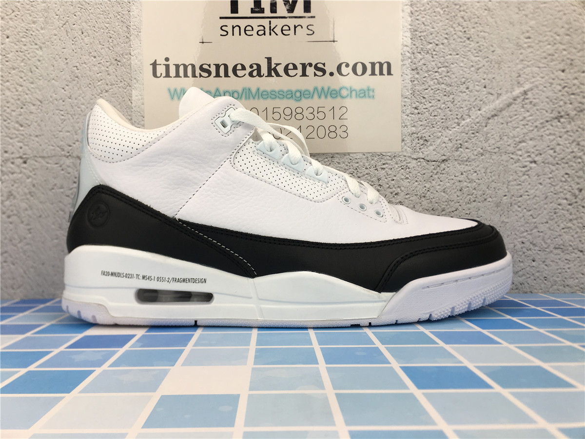 Fragment Design x Air Jordan 3 Retro SP White DA3595-100